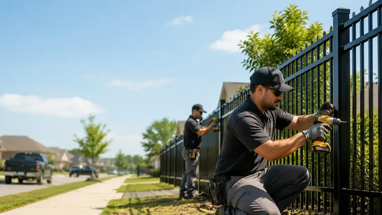 Metal Fence Installation in Kincaid, KS